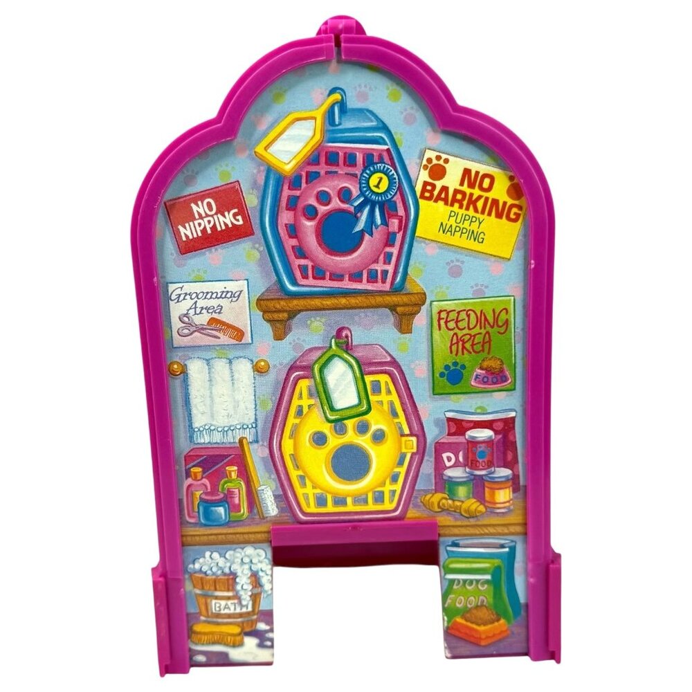 Vintage 1993 Kenner Littlest Pet Shop Prize Winning Pups Double Sided Stage LPS - Picture 4 of 7